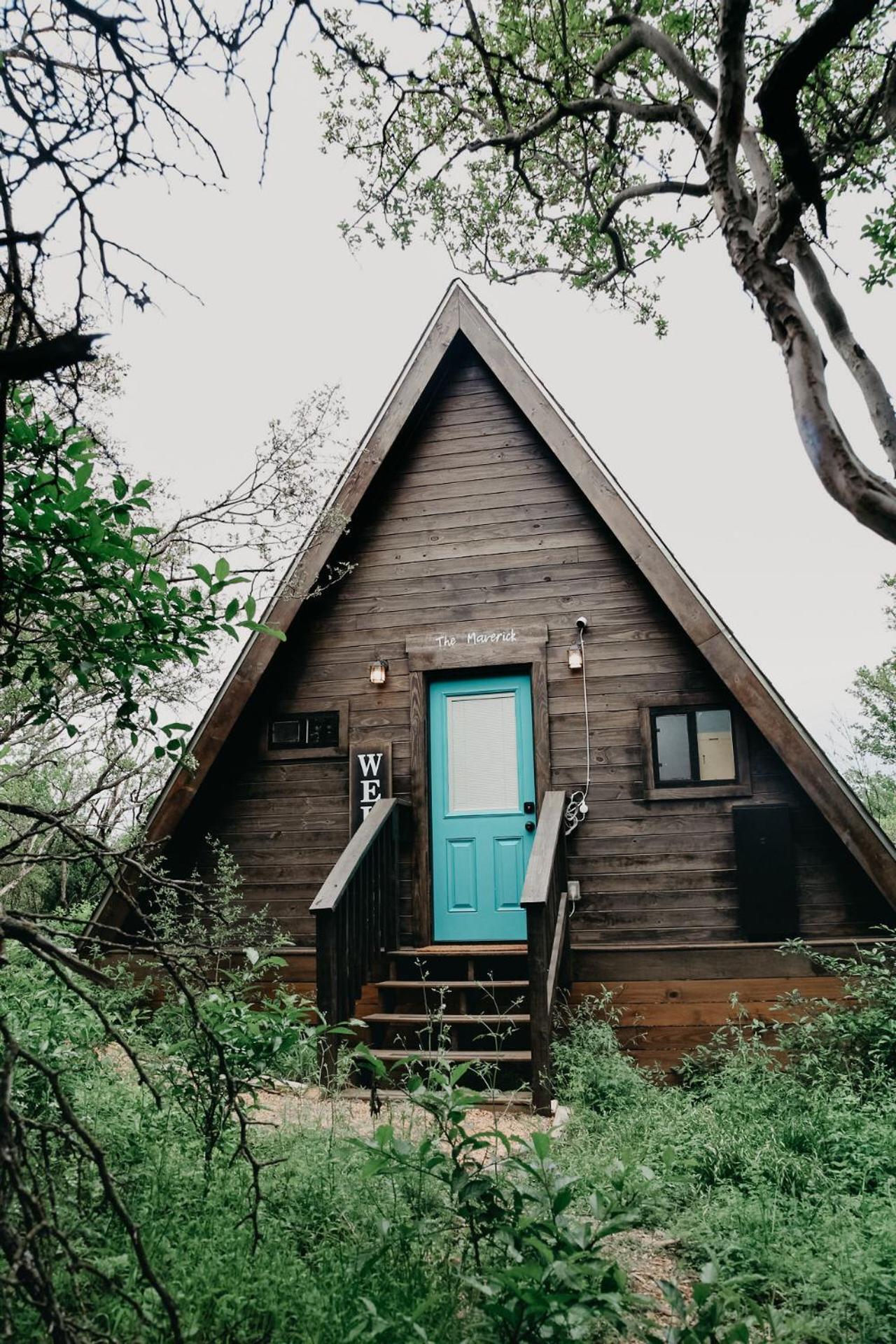 The Maverick: A-Frame W/ Hammock And Tree Top View นิวบราวน์เฟลส์ ภายนอก รูปภาพ